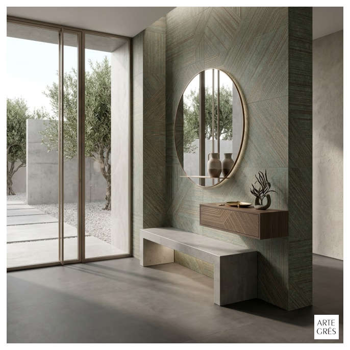 Porcelanico 60X120 MAT 2AC Metal Negro
