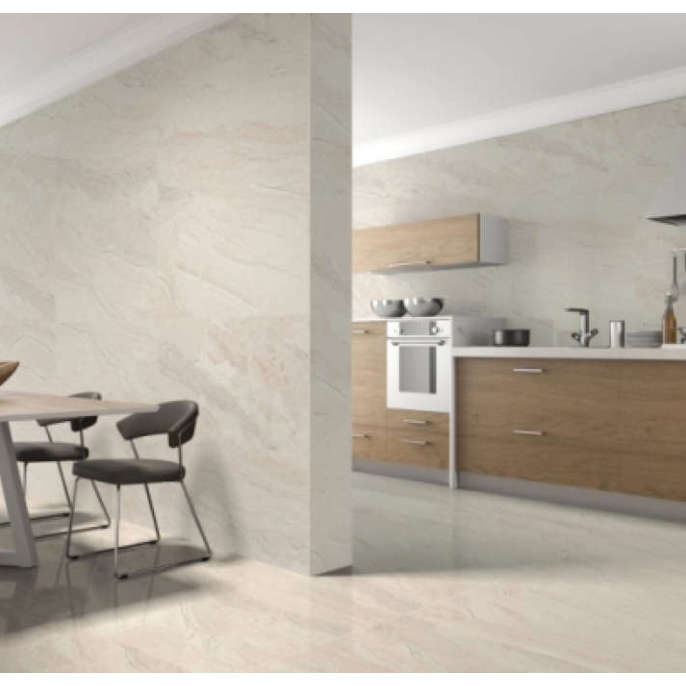Porcelanico 60X120 MAT 2AC Piedra Blanco
