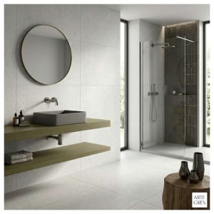 Porcelanico 60X120 MAT 2AC Piedra Blanco