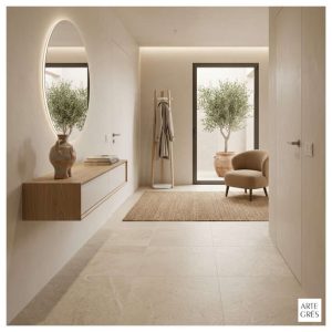 Porcelanico 75X75 MAT 2AC Piedra Beige