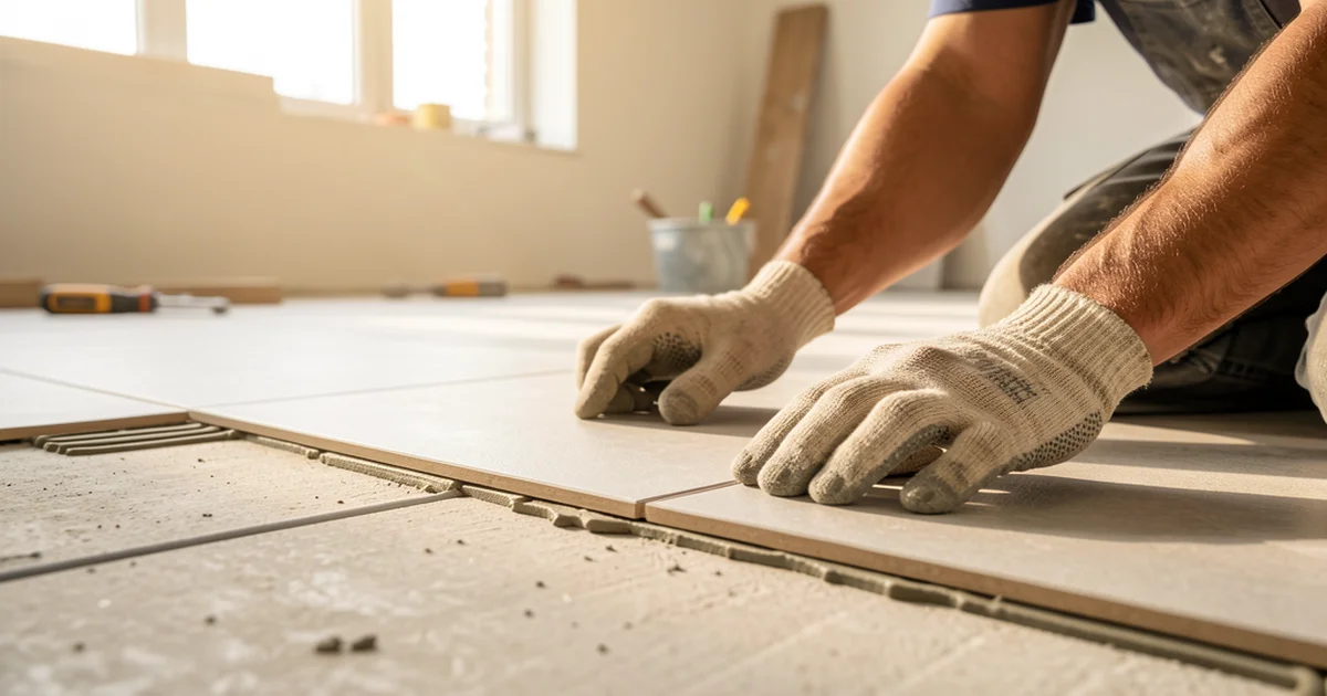 Líneas de referencia y separadores para instalación de azulejos cerámicos 2026