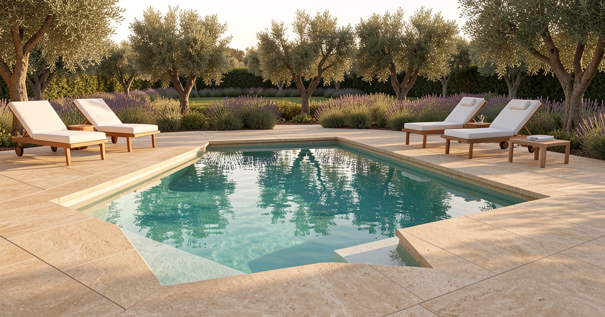Piscina con porcelanato: guia de mantenimiento y limpieza 2026