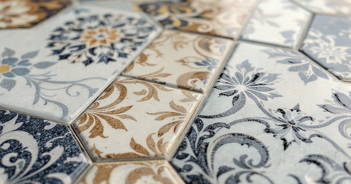 Azulejos con relieve para piscinas y áreas húmedas