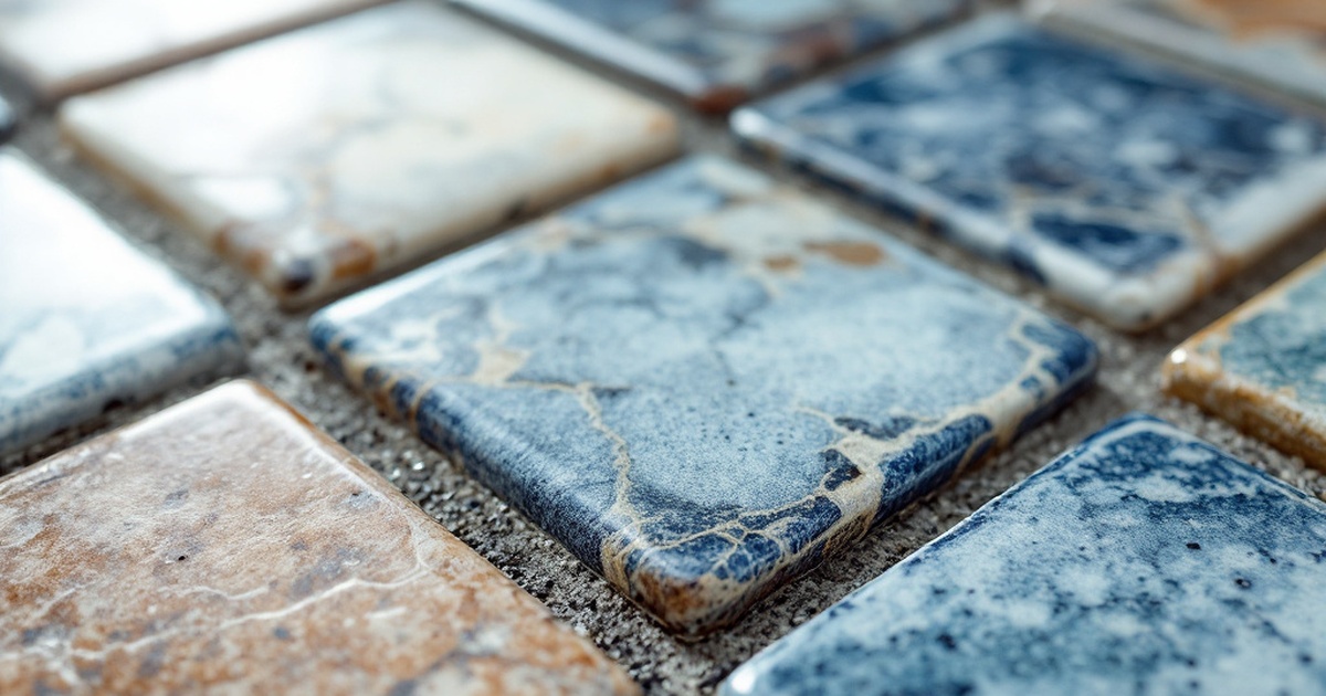 Diseños de azulejos de pasta blanca