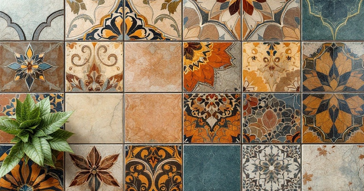 Azulejos cerámicos: El equilibrio perfecto entre belleza y durabilidad.